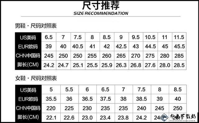 亚洲码和欧洲码一码二码三码：尺码指南