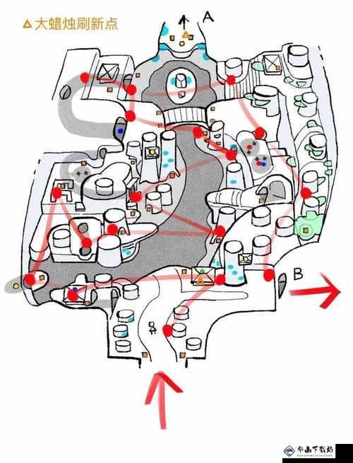 光遇季节蜡烛位置分布4.3版解析