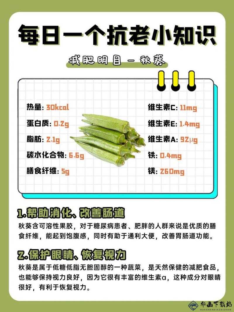 秋葵适合未满十八岁的女生吃吗：秋葵营养价值与食用禁忌